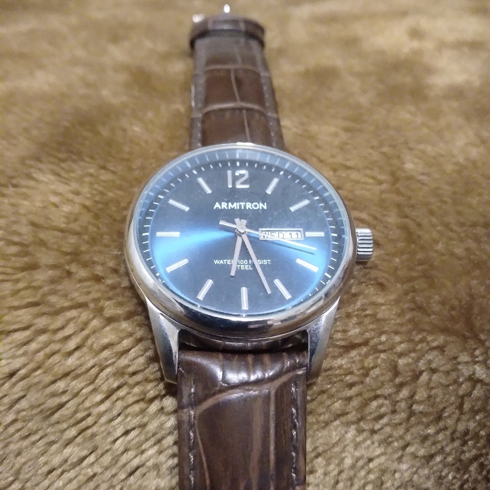 Armitron Men's Leather Watch